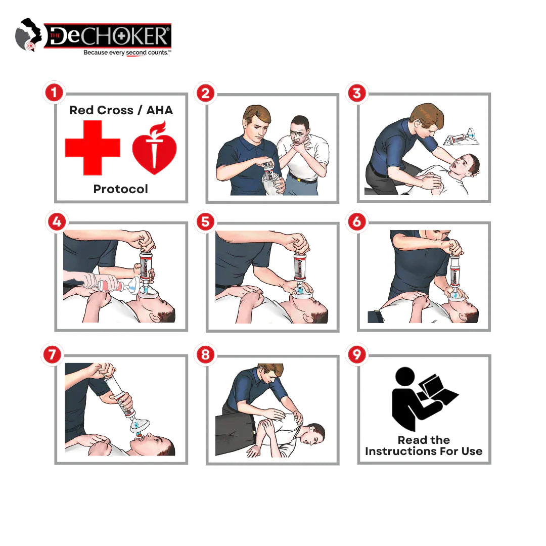 DECHOKER® anti-choking device for ADULTS